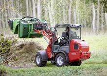 Mini cargador frontal Weidemann 1380