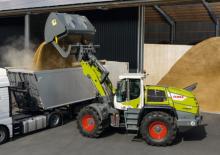 Mini cargador frontal Claas Torion 1914