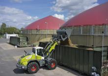 Mini cargador frontal Claas Torion 535