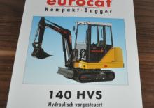 Miniexcavadoras Öswag 140 HVS eurocat
