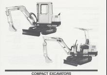 Miniexcavadoras John Deere Construction 15