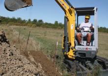 Miniexcavadoras Mustang 2803ZT
