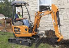 Miniexcavadoras Case CX17B 