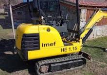 Miniexcavadoras Imef HE 1.15