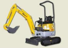 Miniexcavadoras Menzi IHI 12vxe