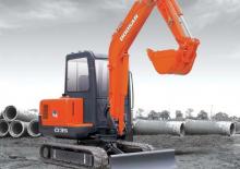 Miniexcavadoras Doosan Solar 035