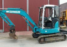 Miniexcavadoras Sunward SWE 38