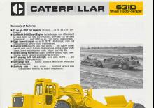 Mototraillas Caterpillar 631D
