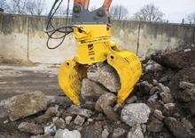 Pinzas de demolición clasificadoras Atlas Copco MG 1000
