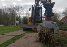 Pinzas de demolición clasificadoras Demarec DRG-1-DN