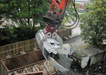 Pinzas de demolición clasificadoras Demarec DRG-6-DD