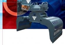 Pinzas de demolición clasificadoras Hydra Ram HSG 100