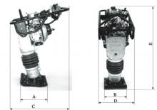 Apisonadores a gasolina y diesel Ammann ADS 70