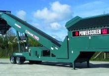Platas cribadoras móviels Powerscreen Commander 1400