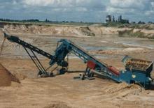 Platas cribadoras móviels Powerscreen Mark II 8x4