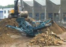 Platas cribadoras móviels Powerscreen Warrior 1400