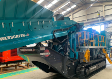 Plantas de reciclaje de escombros Powerscreen 1400 Maxtrak