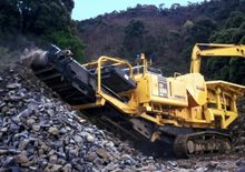 Plantas de reciclaje de escombros Komatsu BR550JG