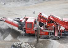 Plantas de reciclaje de escombros Terex-Finlay C 1540 Hybrid