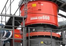 Plantas de reciclaje de escombros Sandvik CH660