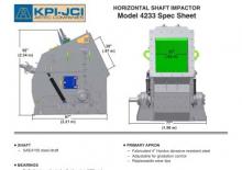 Plantas de reciclaje de escombros KPI-JCI CS4233CC