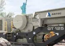 Plantas de reciclaje de escombros Astec GT125