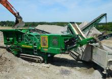 Plantas de reciclaje de escombros McCloskey I44v3