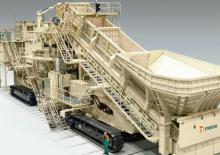 Plantas de reciclaje de escombros Metso Lokotrack LT 200 E