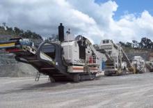 Plantas de reciclaje de escombros Metso Lokotrack LT 9100 E