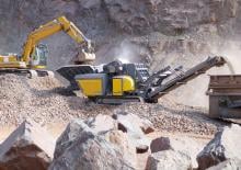 Plantas de reciclaje de escombros Rubble Master RM V550GO!