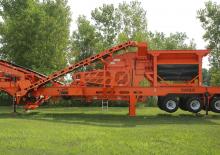 Plantas de reciclaje de escombros Eagle Crusher Stealth 500 CC