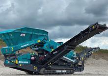 Platas cribadoras móviels Powerscreen Titan 1300