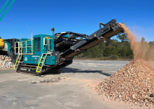 Plantas de reciclaje de escombros Powerscreen Trakpactor 260