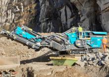 Plantas de reciclaje de escombros Powerscreen Trakpactor 290SR