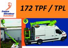 Plataformas telescópicas sobre camión France Elévateur 172 TPF i