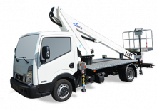 Plataformas telescópicas sobre camión GSR B180T Compact VV