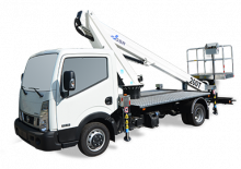 Plataformas elevadoras articuladas remolcables GSR B200T Comfort EV