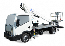 Plataformas telescópicas sobre camión GSR B200T Comfort X