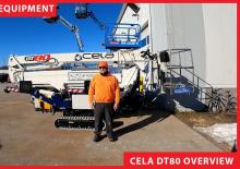 Plataformas telescópicas sobre camión CELA DT80