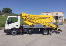 Plataformas elevadoras articuladas sobre camión Ruthmann ECOLINE RS 240