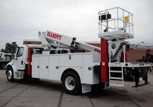 Plataformas telescópicas sobre camión Elliott Equipment G40F HiReach