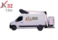 Plataformas telescópicas sobre camión Klubb K32