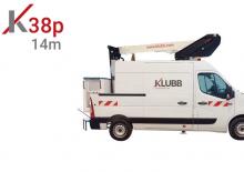 Plataformas telescópicas sobre camión Klubb K38p