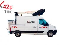 Plataformas telescópicas sobre camión Klubb K42p