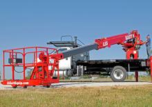 Plataformas telescópicas sobre camión Elliott Equipment L55R HiReach 
