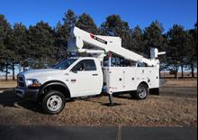 Plataformas telescópicas sobre camión Terex LTM40