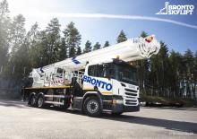 Plataformas telescópicas sobre camión Bronto Skylift S 56 XR