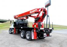 Plataformas telescópicas sobre camión Elliott Equipment S70R SkyWalk