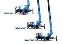 Plataformas telescópicas sobre camión Aichi SKYMASTER SK27A