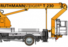 Plataformas telescópicas sobre camión Ruthmann T 230 